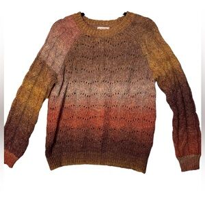 Knox‎ Rose Ombre Knit Sweater – Size XS